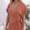 Clothing DESIRE | Rae Mini Dress - Rust