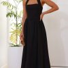 Clothing Pink Diamond | Caden Maxi Dress - Black