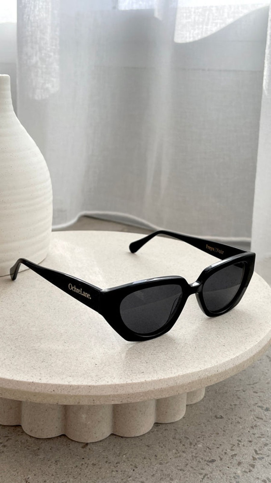 Accessories Ochre Lane | Ochre Lane Freya Sunglasses - Noir