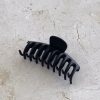 Accessories Angel Whisper | Regina Matte Claw Clip - Black