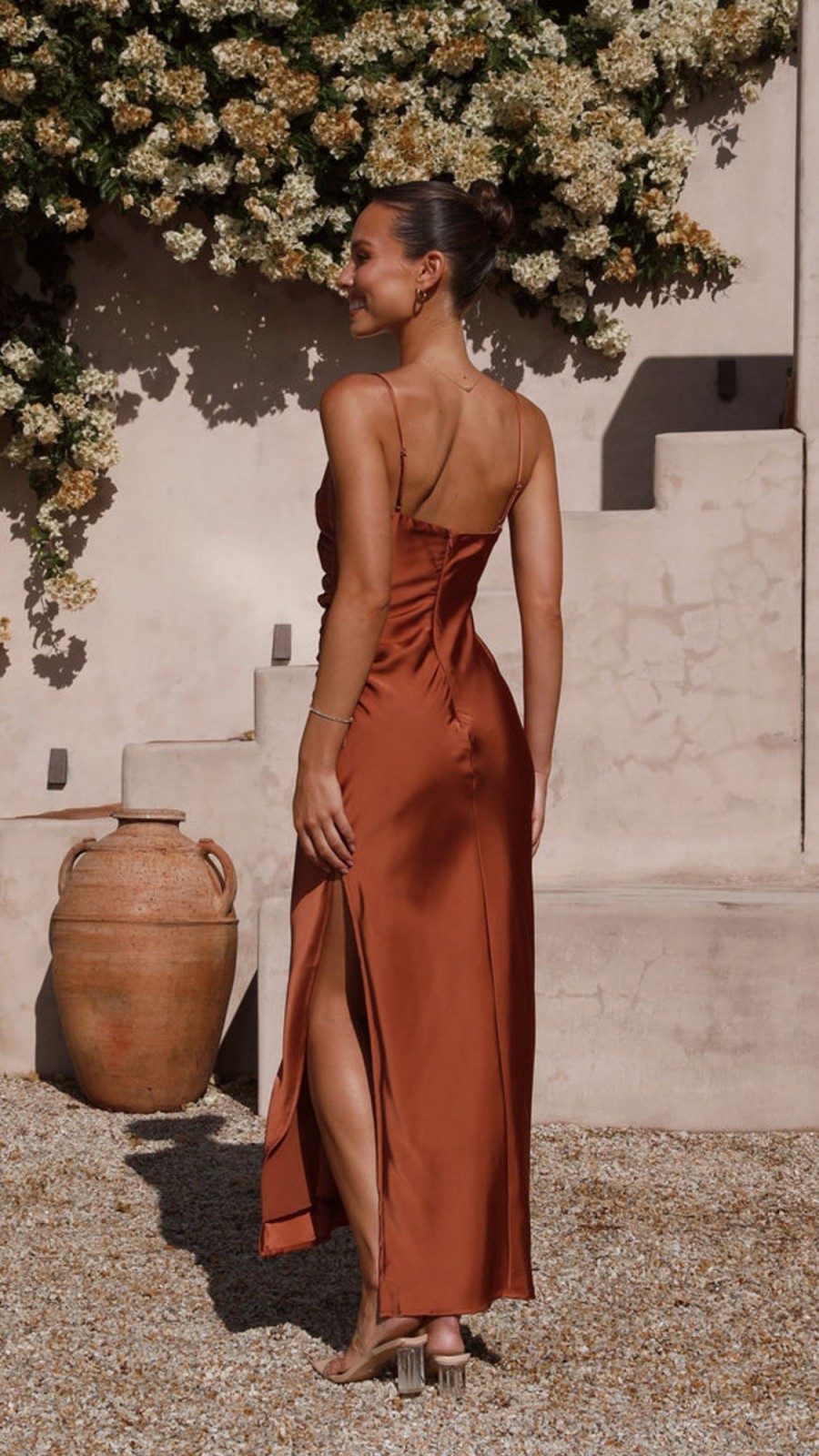 Wedding Alive Girl | Ariana Maxi Dress - Copper